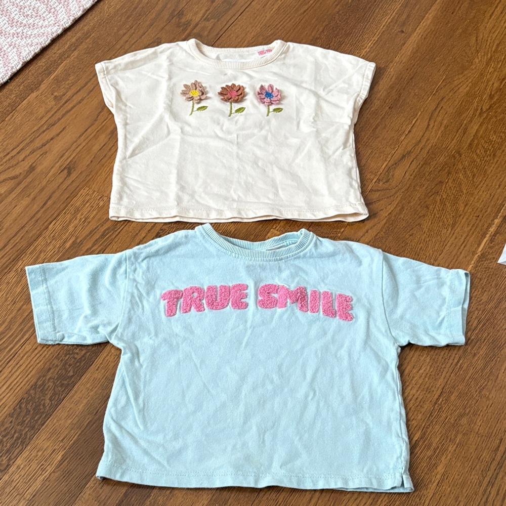 Zara girls T-Shirts bundle